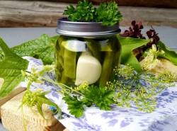 название картинки Маринованная спаржевая фасоль на зиму