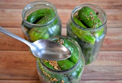 Маринованные огурцы на зиму без стерилизации
