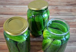Маринованные огурцы на зиму без стерилизации