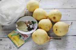 Маринованные груши на зиму без стерилизации