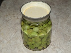 Маринованный горох на зиму домашний