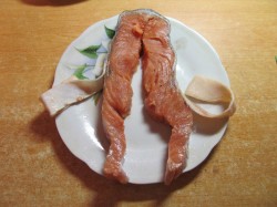 название картинки Медальоны из семги в духовке в сливочно-сырном соусе с дор блю