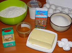 название картинки Медовый торт Чудо