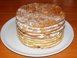 название картинки Медовый торт Чудо