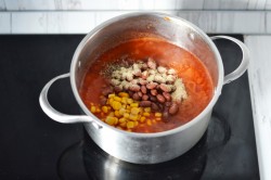 название картинки Мексиканский суп с фасолью