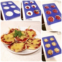 название картинки Мини-пиццы из лаваша