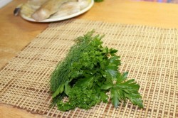 Филе минтая в духовке с овощами запеченное