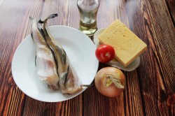 Минтай с сыром