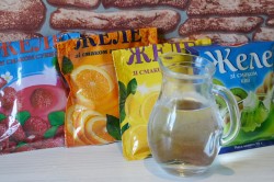Многослойное желе - шаг 1