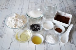 Мокрый шоколадный кекс