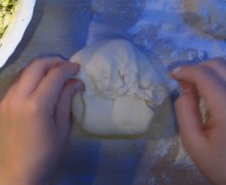 Молдавские плацинды с творогом и луком на сковороде - шаг 12 Молдавские плацинды с творогом и луком на сковороде - шаг 12