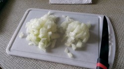 Морепродукты в сметанном соусе - шаг 1 Морепродукты в сметанном соусе - шаг 1