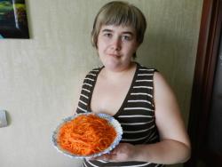 Морковь по-корейски с приправой - шаг 6 Морковь по-корейски с приправой - шаг 6