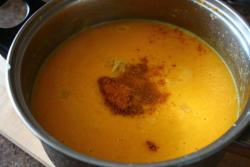 Морковный суп с имбирем и сливками - шаг 4 Морковный суп с имбирем и сливками - шаг 4