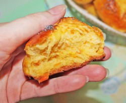 Морковные булочки с морковью и маком