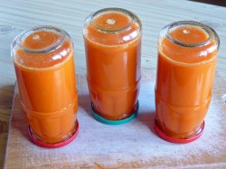 Морковный сок на зиму в домашних условиях