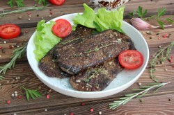 название картинки Мраморная говядина на сковороде