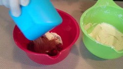 название картинки Мраморные кексы с шоколадом