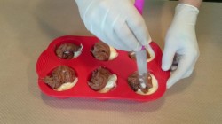 название картинки Мраморные кексы с шоколадом