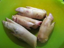 название картинки Мужужи по-грузински из свиных ножек