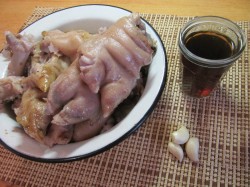 название картинки Мужужи по-грузински из свиных ножек