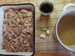 название картинки Мужужи по-грузински из свиных ножек