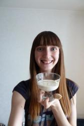 Мускатный орех с кефиром