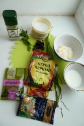 Мускатный орех с кефиром