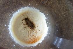 Мускатный орех с кефиром