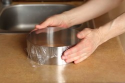 Муссовый торт с зеркальной глазурью Медовый