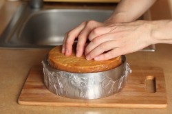 Муссовый торт с зеркальной глазурью Медовый