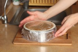 Муссовый торт с зеркальной глазурью Медовый