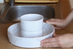 Муссовый торт с зеркальной глазурью Медовый