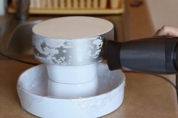 Муссовый торт с зеркальной глазурью Медовый