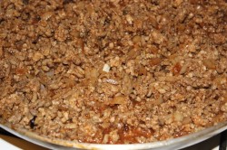 название картинки Мясная лазанья с грибным соусом