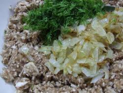 название картинки Фаршированный мясной рулет с шампиньонами