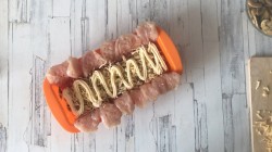 название картинки Закусочный торт с куриной грудкой и грибами