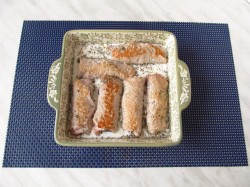 название картинки Рулетики из свинины с начинкой в духовке