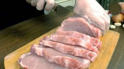 Мясные рулеты с сырно-грибной начинкой