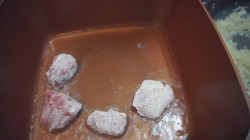 Мясо говядины в сливово-яблочном соусе