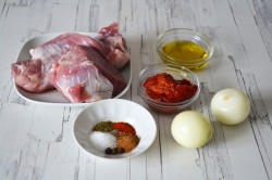 название картинки Мясо кусочками в духовке