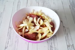 название картинки Мясо кусочками в духовке