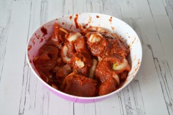 название картинки Мясо кусочками в духовке