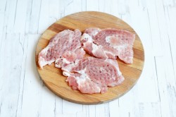 название картинки Мясо по французски из свинины с помидорами