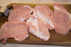 Мясо по французски классически в духовке с картошкой