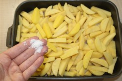 Мясо по капитански в духовке с картошкой новогоднее