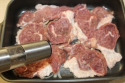 Мясо по капитански в духовке с картошкой новогоднее