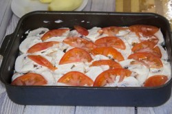 название картинки Мясо по королевски в духовке