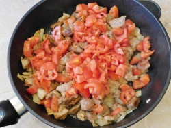 название картинки Мясо с болгарским перцем