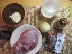 Мясо запеченное с картофелем в рукаве